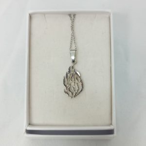 שרשרת האש שלי ציפוי כסף